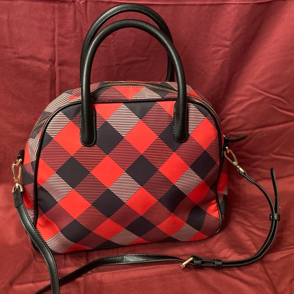 Vera Bradley Bowler Satchel in Buffalo Check - Picture 2 of 11